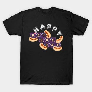 Happy Hot Dog Day T-Shirt